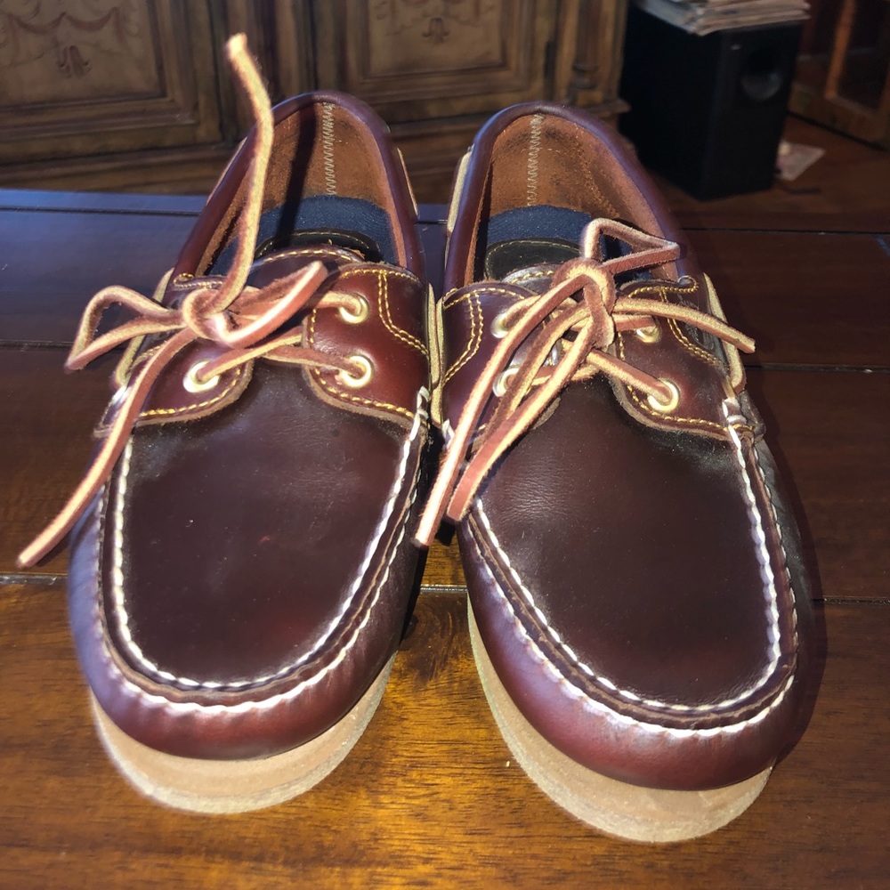 Timberland Brown leather loafers
